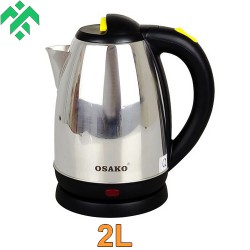 Ấm siêu tốc inox 2L Osako OSA-206 thân ấm bằng inox 201 không hoen rỉ